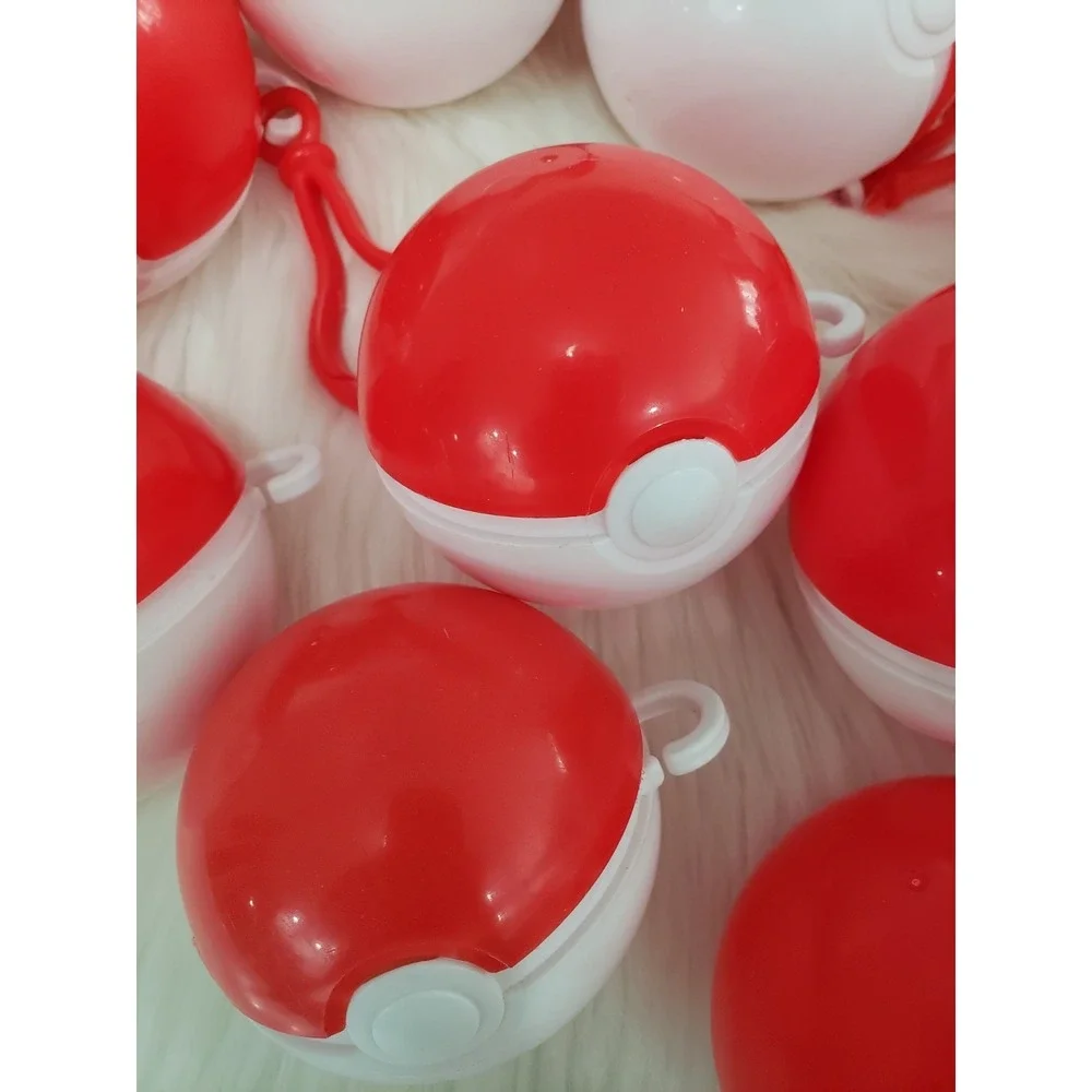 Lot 14 Vintage 1999 Pokemon Burger King Poke Ball Keychain‎ pokeball toys